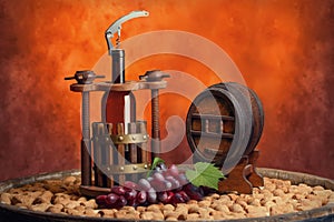 Winepress and winemake