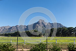 Wineries in Franchhoek area, Cape Town