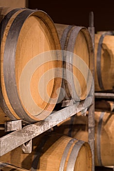 Winery barrels