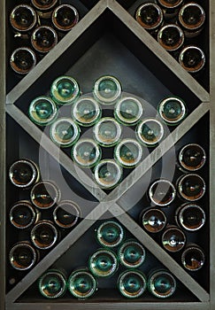 Wines on Wine Rack photo