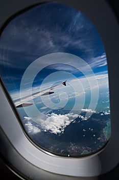 Wing of an airplane