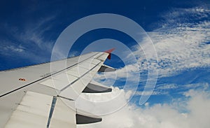 Wing of an airplane