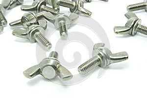 Wing bolt screws.