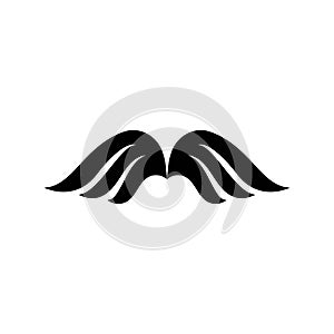 Wing Falcon Logo Template vector illustration