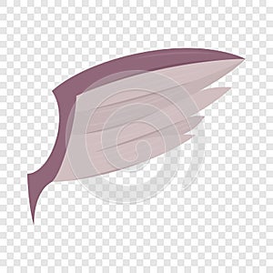 Wing icon, cartoon style