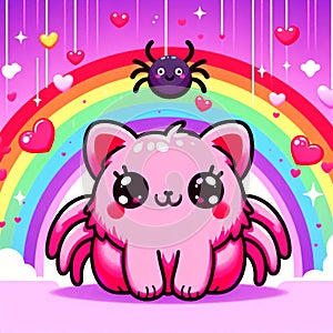 Winged Charm in Rainbow Colors photo