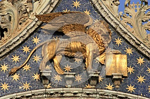 Winged lion of Venice