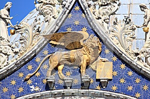 Winged lion of Venice