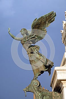 Winged Victories, Altare della Patria, Rome photo