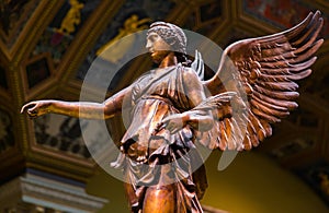 Winged Victory ancient sculpture of Nika