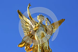Winged Victory Victoria Memorial Buckingham Palace London England