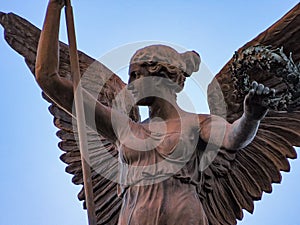 Winged Woman Statue