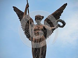 Winged Woman Statue