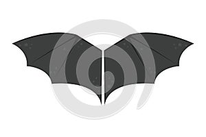 Wings bat black animalwildlife fly halloween mammal vampire flight and natural hawk life peace design element