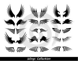 Wings collection (set of wings)