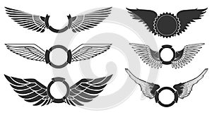 Wings emblems photo