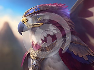 Wings of Enchantment: A Collection of Fantasy Falcon Art