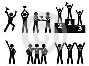 Winner Celebration Champion symbol