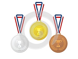 Winner medals material