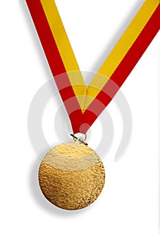 Winner's gold medal