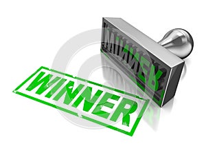 Winner stamp