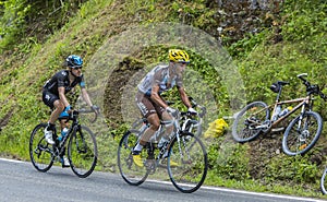 The Winners on Col du Tourmalet