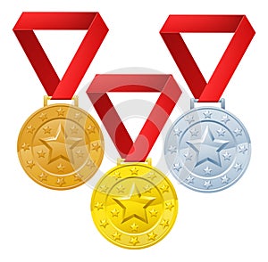 Winners medals