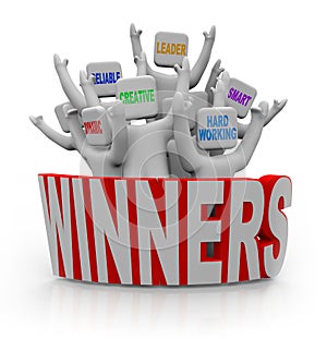 Winners - People with Teamwork Qualities