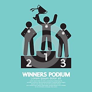 Winners Podium Symbol