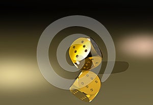 Always winning golden dice in balance