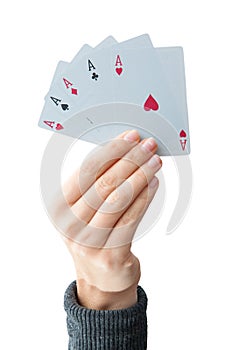 The winning hand