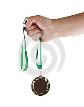 Winning medal