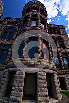 Winona MN County courthouse historic turret