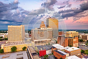 Winston-Salem, North Carolina, USA Skyline