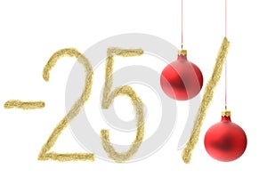 Winter 25% discount