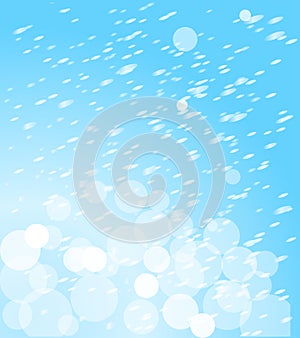 Winter abstract background