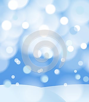 Winter abstract background