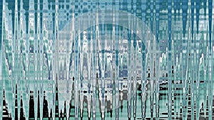 Winter abstract pattern in blue tones. Wavy lines resembling ice, icicles. Surface with distortion effect.