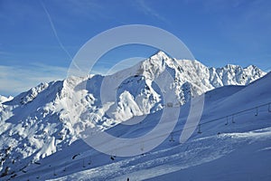 Winter alpes photo