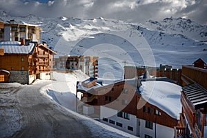 Alpi stazione sciistica 