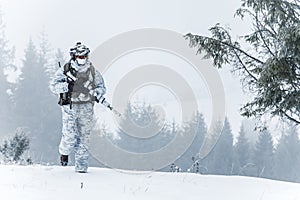 Winter arctic warfare