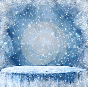 Winter background Graphics winter snow frost projectsspace text