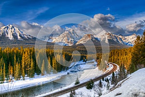 Winter in Banff National Park photo