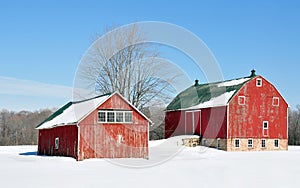 Winter barns #2