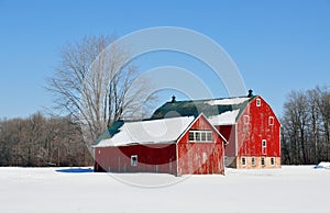 Winter barns