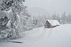 Schneesturm 