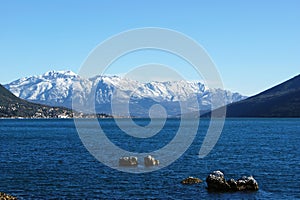 Winter in the Boka Bay, Montenegro