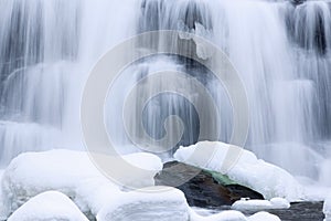 Winter, Bond Falls