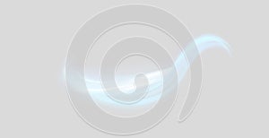 Winter breeze. The wind is blowing. Air flow. Christmas breeze, wind, blowing