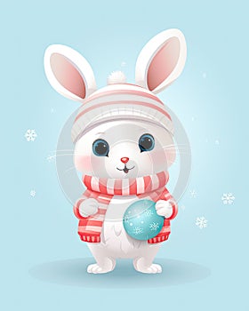 Winter Bunny Delight
